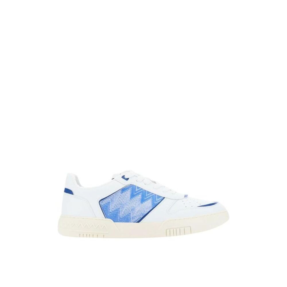 MISSONI Chevron Pattern Sneakers Men WHITE